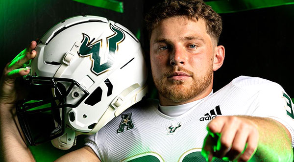 Former Viera Hawk and current USF receiver Sean Atkins on Biletnikoff Award watch list