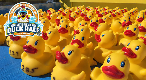 GET YOUR DUCKS NOW! 26th Annual Great Brevard Duck Race Set for This Saturday