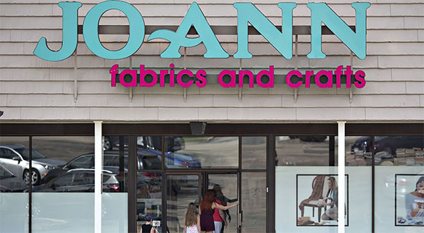 Joann fabrics and crafts retail chain files for Chapter 11 bankruptcy 