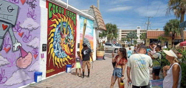 Space Coast Mural Festival Set March 23 and 24 in Downtown Cocoa Beach ...