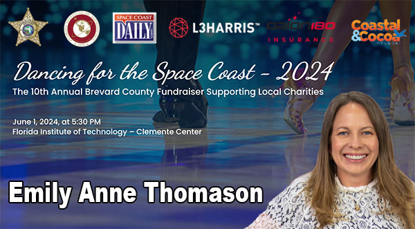 Emily Anne Thomason Prepares for 10th Annual ‘Dancing for the Space Coast’ Set for June 1 at Clemente Center