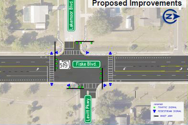 Florida Department of Transportation to Host Public Meeting May 23 Regarding Fiske Boulevard Project