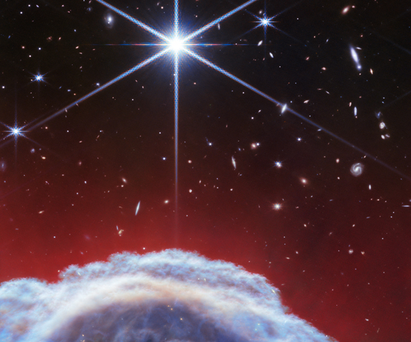NASA’s James Webb Telescope Captures Horsehead Nebula 1,300 Light-Years Away