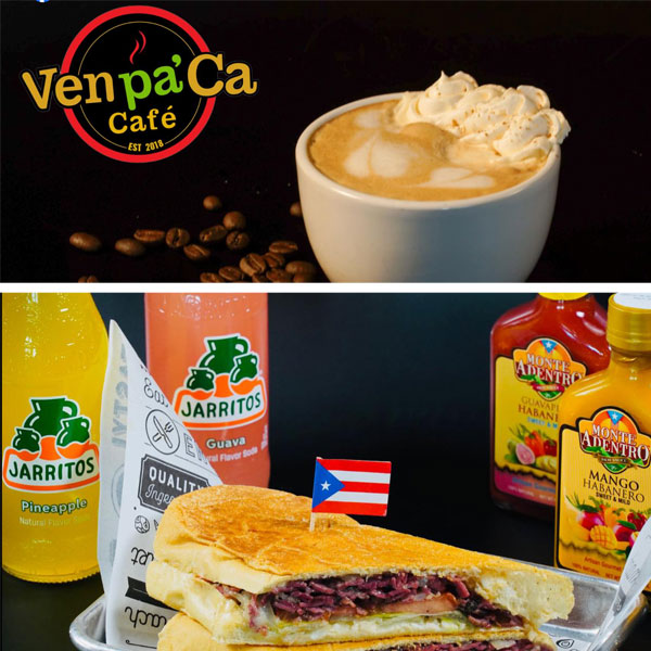 Ven Pa’ Ca Café in Titusville Features Latin American Food, Fresh Pastries and Specialty Coffees
