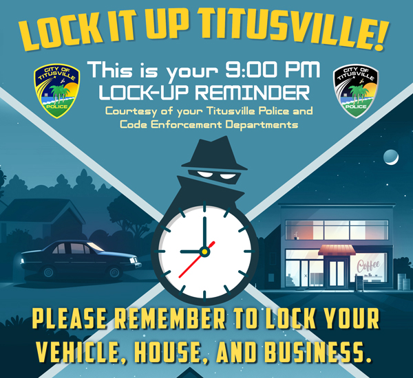 Titusville Police and Code Enforcement Initiate New Proactive Crime Prevention Program Space