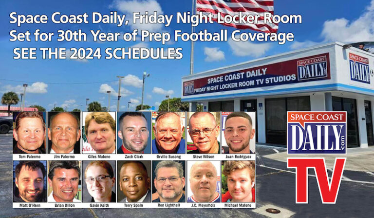 Cfb Space Space Coast Daily, Friday Night Locker Room Set for 30th Year of Prep ...