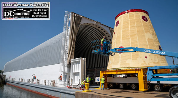 NASA relocates Artemis II rocket adapter and prepares it for transport to Kennedy Space Center