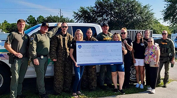 Back Brevard Heroes donates ,800 to Brevard County Sheriff’s Office Canine Unit