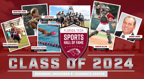 Five individual players and one national team are among the Florida Tech players who will be inducted into the Sports Hall of Fame in 2024