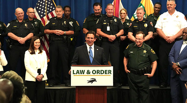 WATCH: Gov. Ron DeSantis highlights Florida’s actions to maintain law and order and combat illegal immigration