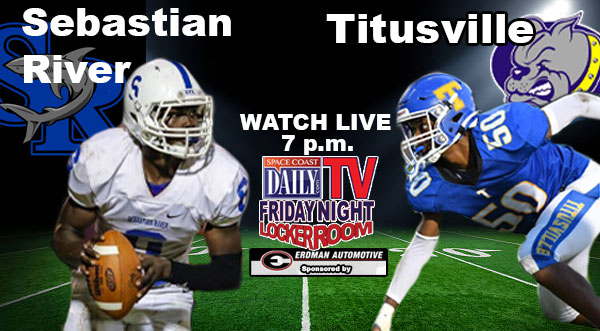 WATCH REPLAY: Titusville Terriers host Sebastian River in Kickoff Classic for Friday night’s locker room game of the week