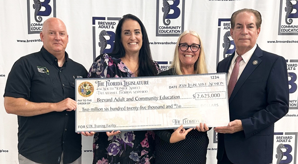 Brevard Public Schools Presented with $2.6 Million for Commercial ...