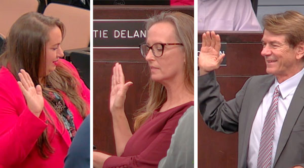 WATCH: Swearing-In Ceremony Held for New Brevard County Commissioners on Tuesday