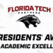 Florida Tech’s Department of Athletics Earns NCAA Presidents’ Award for Academic Success