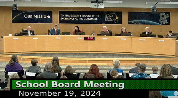 WATCH: School Board for Brevard Public Schools Holds Meeting in Viera on Tuesday