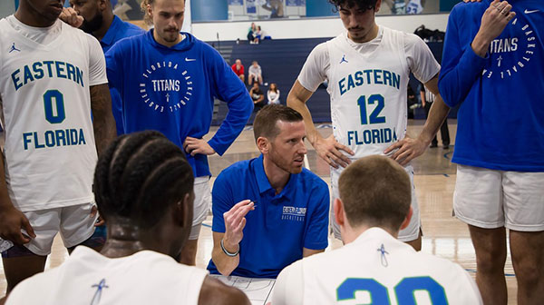 Eastern Florida State Men’s Basketball Team Rockets Into Break With 10‑Game Winning Streak