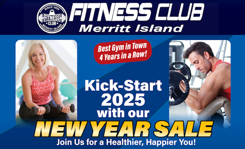 KICK START 2025! Fitness Club Merritt Island New Year Sale Now Underway, Join Now and Save! – Space Coast Daily