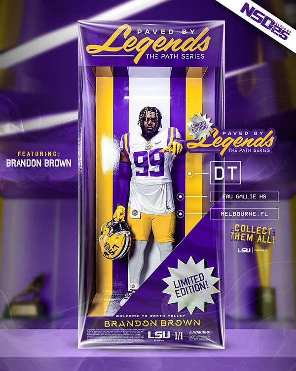 Brandon Brown Unveiled: LSU Tigers Sign Star Defensive Lineman at 2025 Signing Day