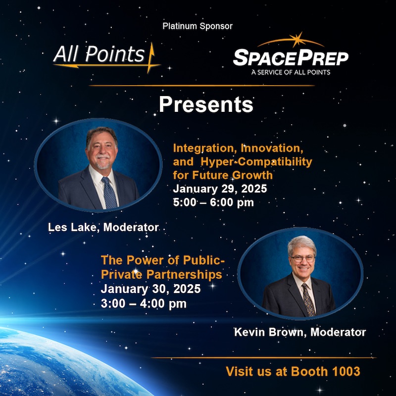 All Points invites all attendees, speakers, and exhibitors to visit Booth 1003 and meet All Point's expert team at this year’s event.