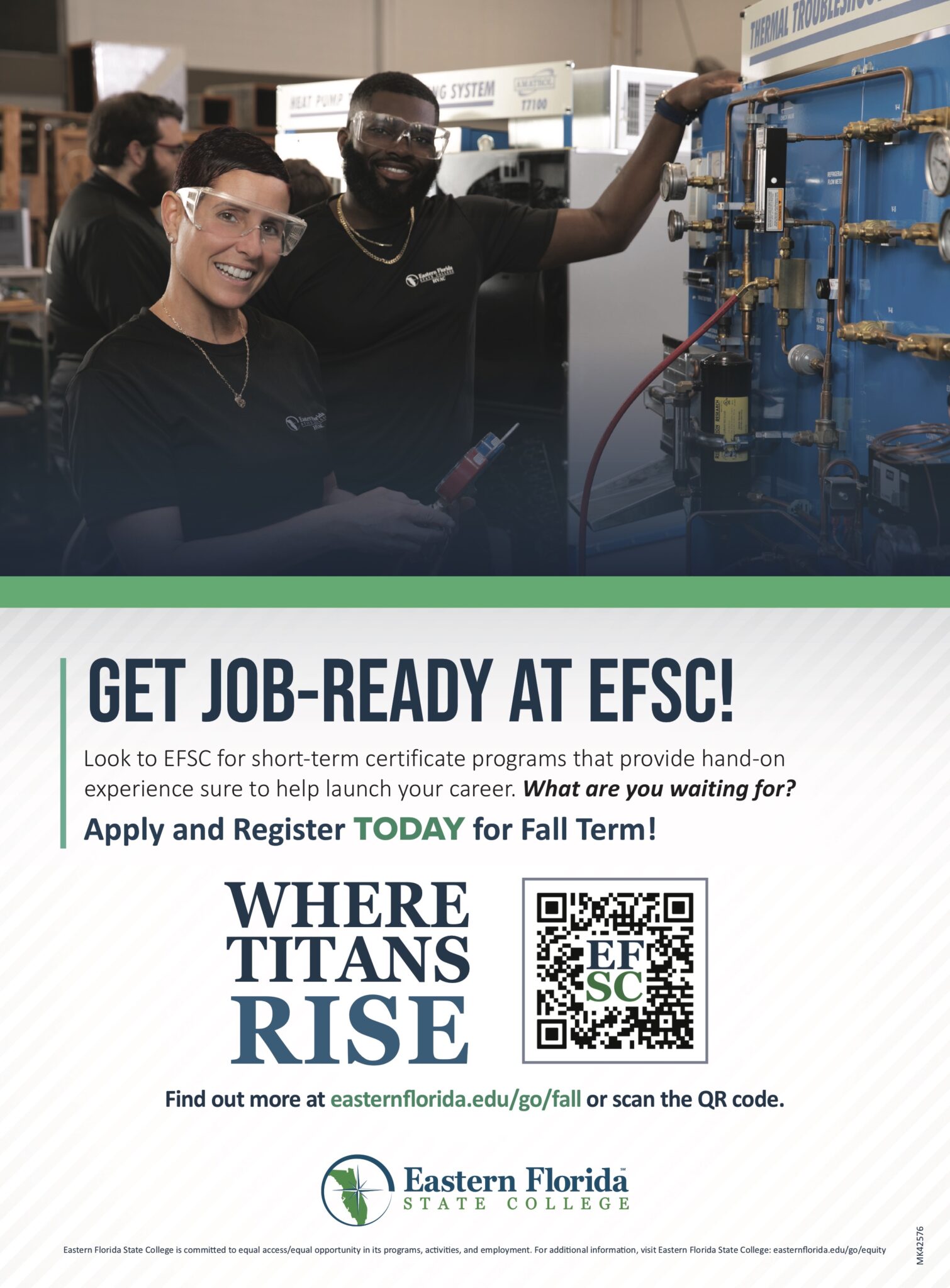 Enroll Now for Fall 2025 Classes at Eastern Florida State College ...