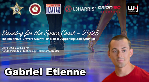Brevard Fire Rescue’s Gabriel Etienne Prepares for 11th Annual ‘Dancing for the Space Coast’ Set for May 31 at Clemente Center