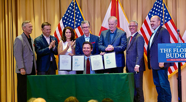 WATCH: Gov. Ron DeSantis Signs Florida Fiscal Year 2025-2026 Budget