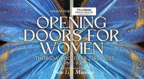 New Life Mission ‘Open Doors for Women’ Fundraiser Set Oct. 23 at American Muscle Car Museum