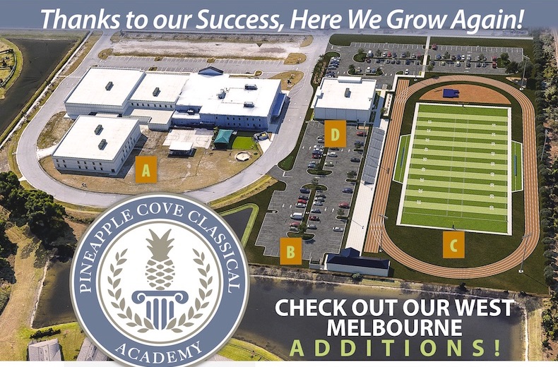 Pineapple Cove Classical Academy Expands West Melbourne Campus, Groundbreaking Set Today