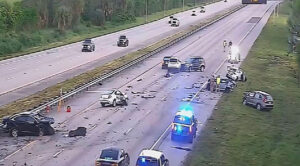Fatal Multi-Vehicle Crash Shuts Down All Northbound Lanes of I-95 in ...