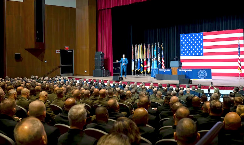 WATCH: Pete Hegseth Unveils Sweeping War Department Reforms in Rousing Speech to Senior Military Leaders
