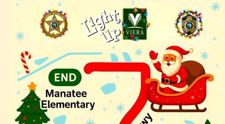 Grand Marshal Saint Set to Lead Annual ‘Light Up Viera’ Christmas Parade Saturday Night