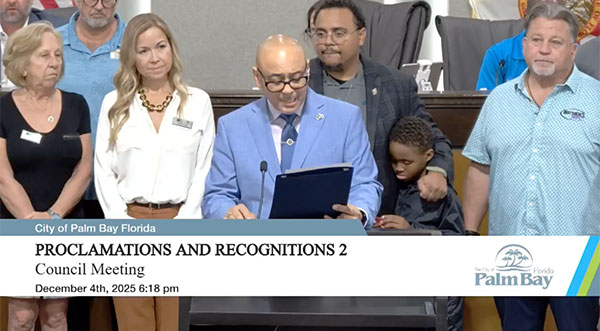 WATCH LIVE: Palm Bay City Council Meeting Now Being Held on Space Coast Daily TV