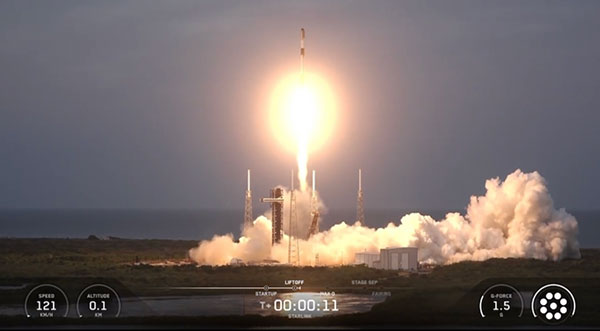 WATCH: SpaceX Successfully Launches 29 Starlink Satellites Tuesday from Cape Canaveral