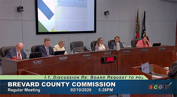 Brevard County Commission to Hold Meeting Tuesday Morning in Viera
