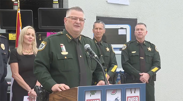 WATCH: Florida Attorney General, Brevard Sheriff Hold News Conference to Crackdown on Unlawful Gaming Ops in Titusville