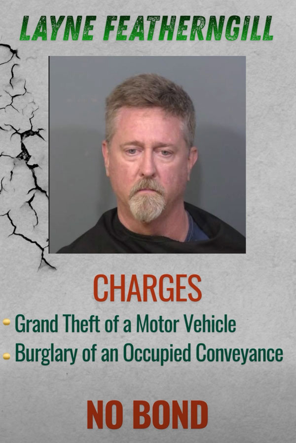 WATCH: Brevard County Man Arrested for Grand Theft of an Ambulance, Patient Inside