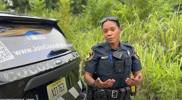 Titusville Native Megan Romo’s Journey from US Air Force to Cocoa Police Department Rooted in Service