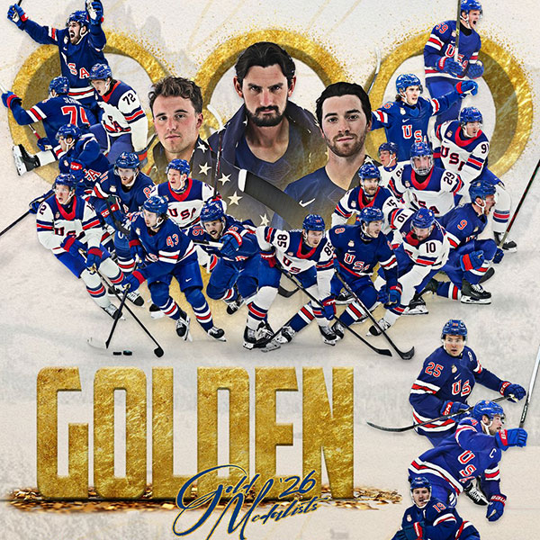 USA TAKES GOLD! USA Hockey Defeats Canada 2-1 in Overtime to Take Olympic Gold on 46th Anniversary of ‘Miracle on Ice’