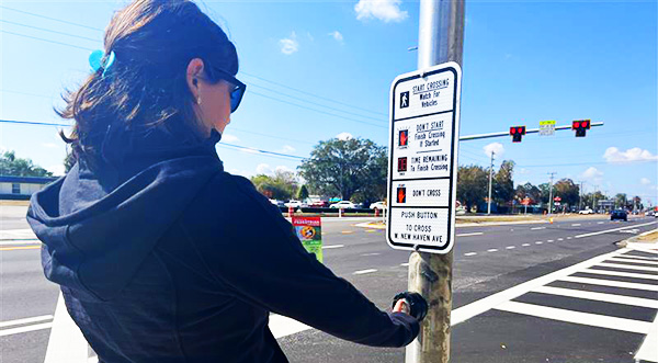Two New Pedestrian Hybrid Beacons Activated on US-192 in Brevard County