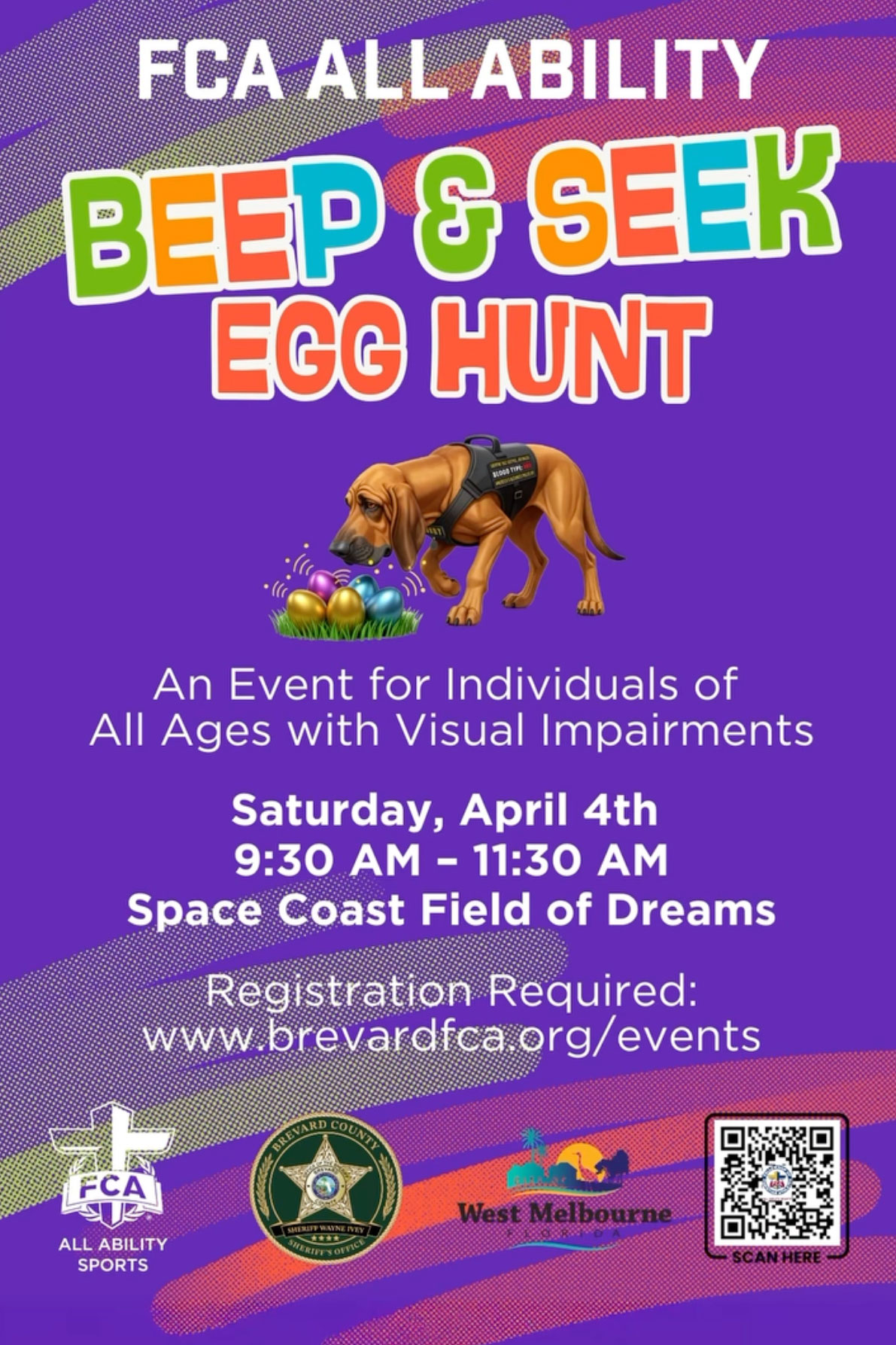 WATCH: Brevard County Sheriff’s Office to Co-Host ‘All Ability Beep & Seek Easter Egg Hunt’ on April 4