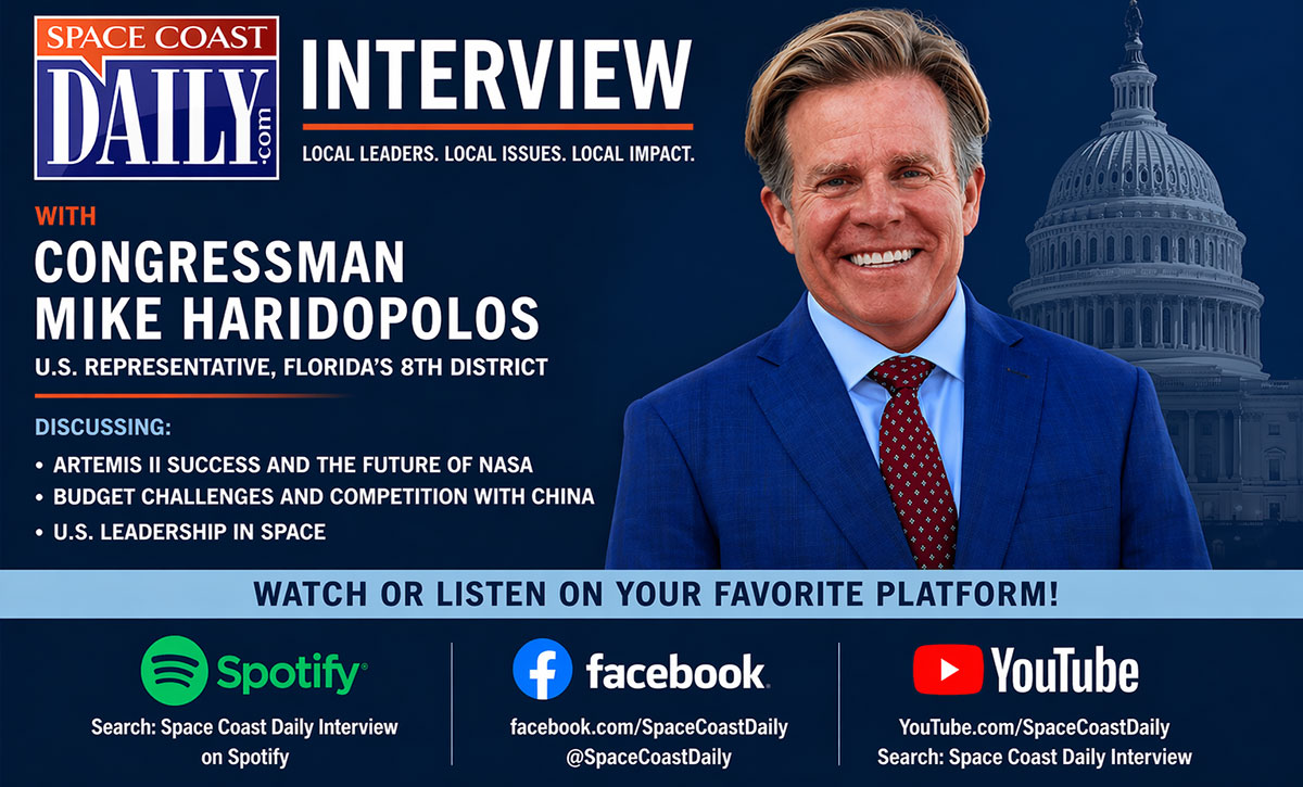 WATCH: Congressman Mike Haridopolos Highlights Artemis II Success, NASA Budget and Future Missions