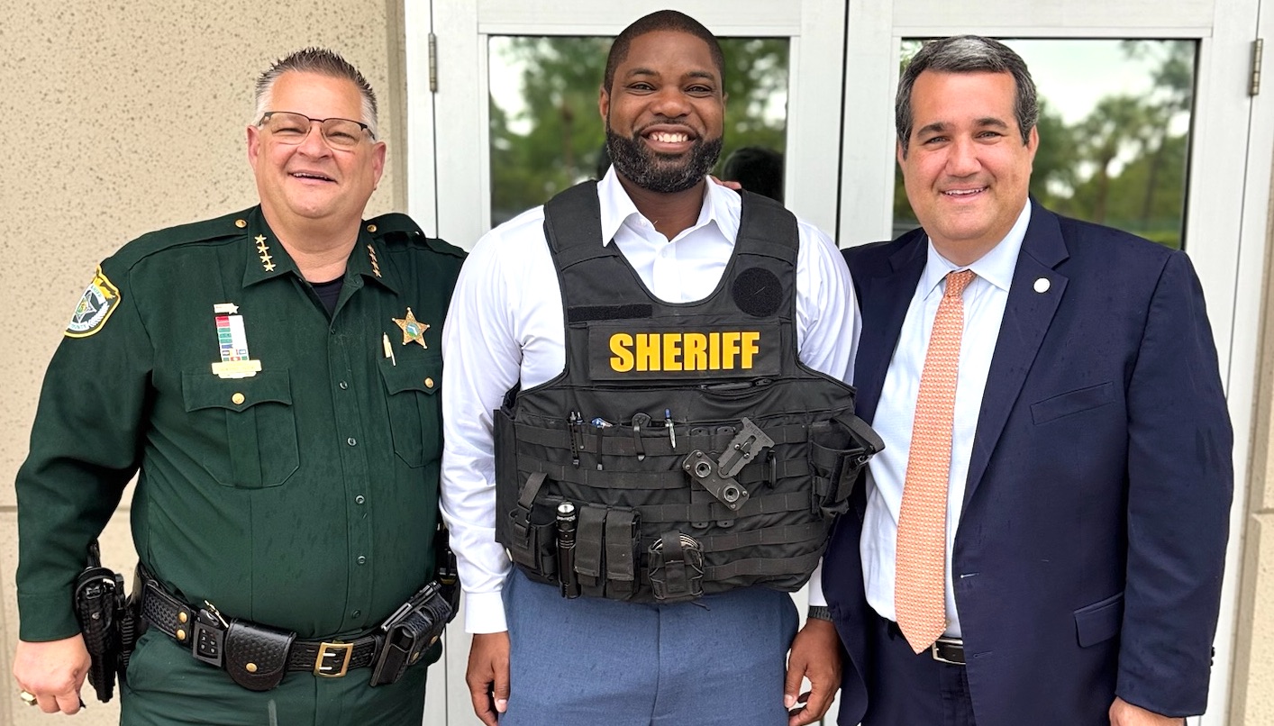 Brevard Sheriff Wayne Ivey Hosts Gubernatorial Candidate Byron Donalds for County Tour Focused on Public Safety, Growth