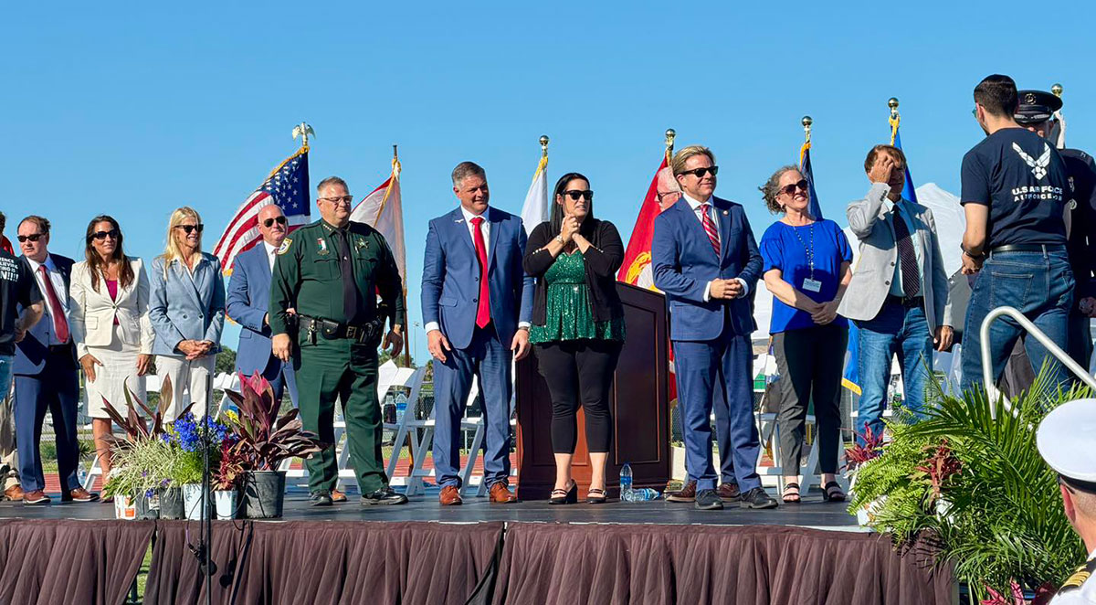 WATCH: Brevard Sheriff Wayne Ivey Joins Space Coast Enlistment Ceremony Honoring Future Service Members