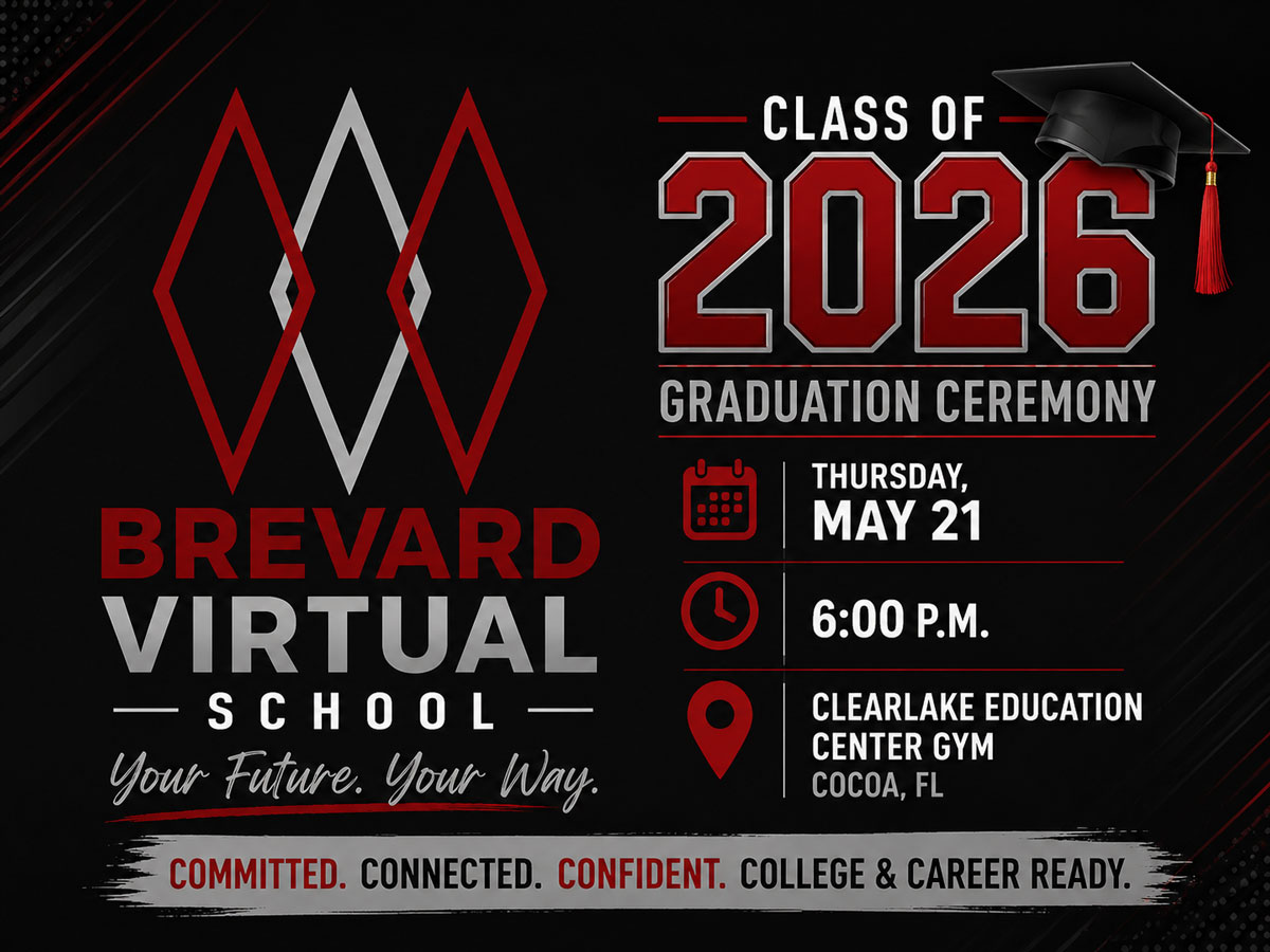 WATCH LIVE: Brevard Virtual School Holds Graduation Ceremony for Class of 2026