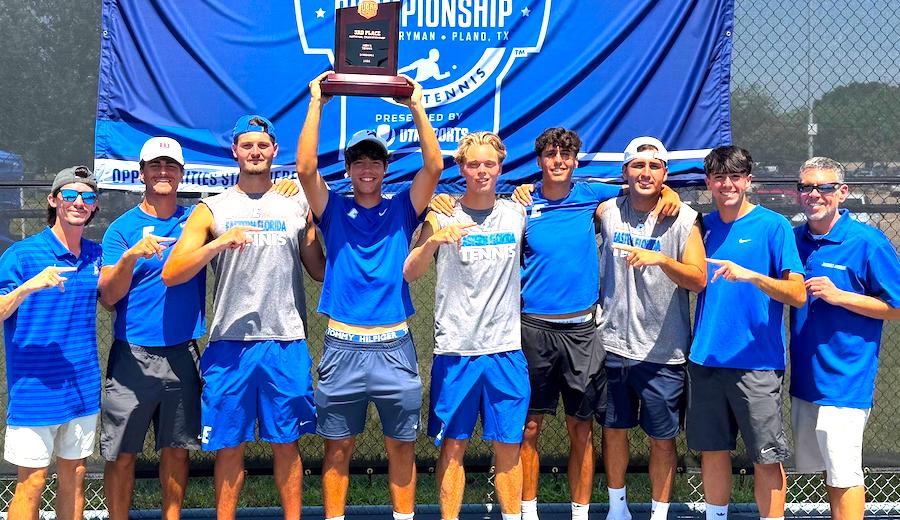 Eastern Florida State Men’s Tennis Team Earns Best Finish in Program History at NJCAA Division I National Tournament
