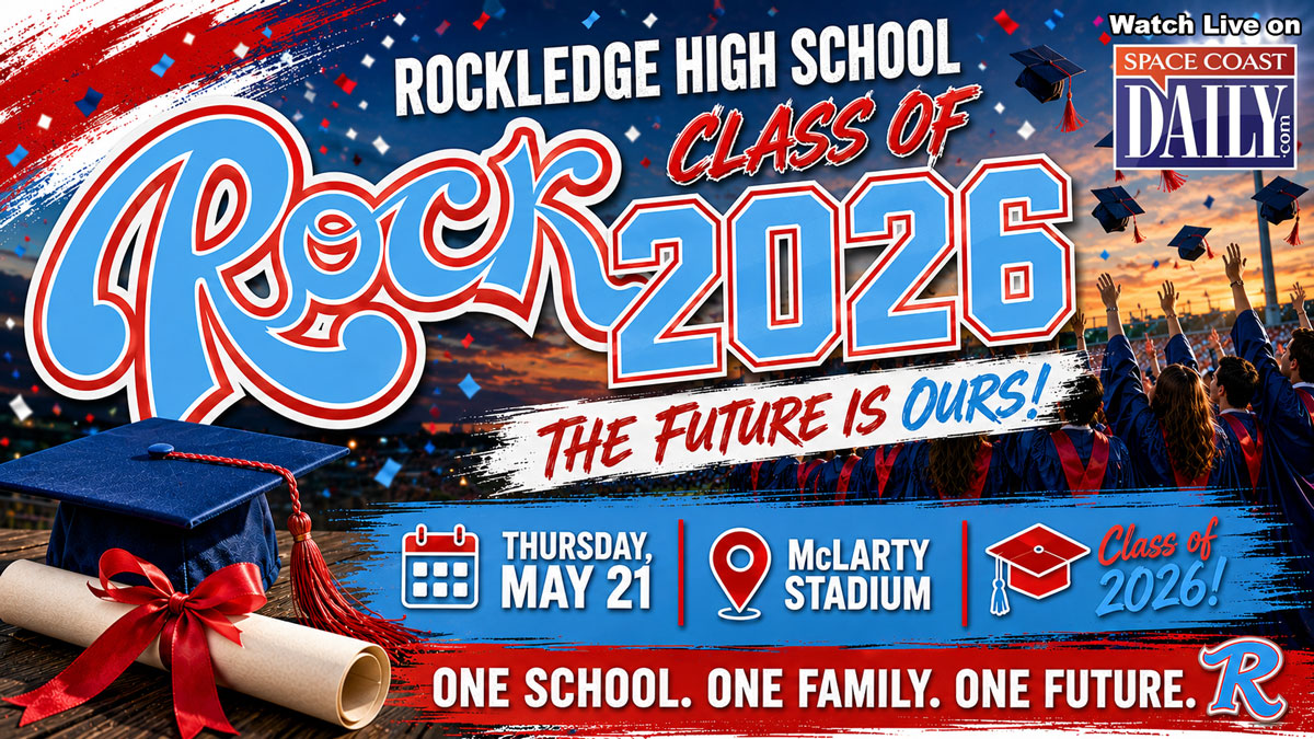 WATCH LIVE: Rockledge High School to Hold Graduation Ceremony for Class of 2026 on Thursday
