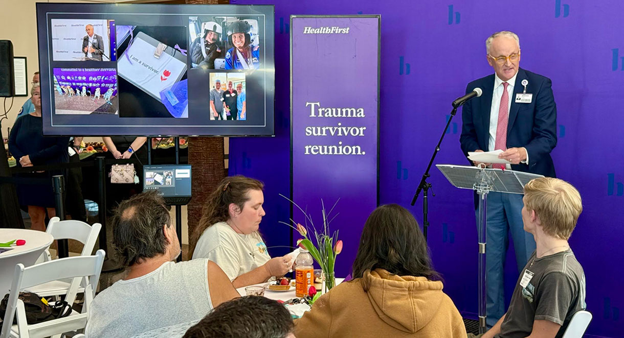 Brevard County Trauma Survivors Reunite With First Responders, Medical Teams at Health First’s 4th Annual Survivor Reunion