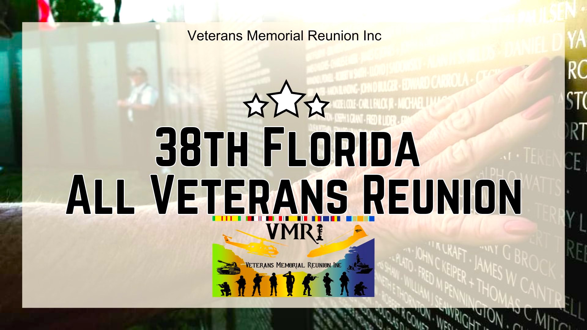 38th Annual All Veterans Reunion Festivities Open Monday at Wickham Park in Melbourne