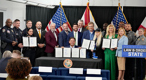 Gov. Ron DeSantis Signs Five Public Safety Bills to Strengthen Law Enforcement and Hold Criminals Accountable