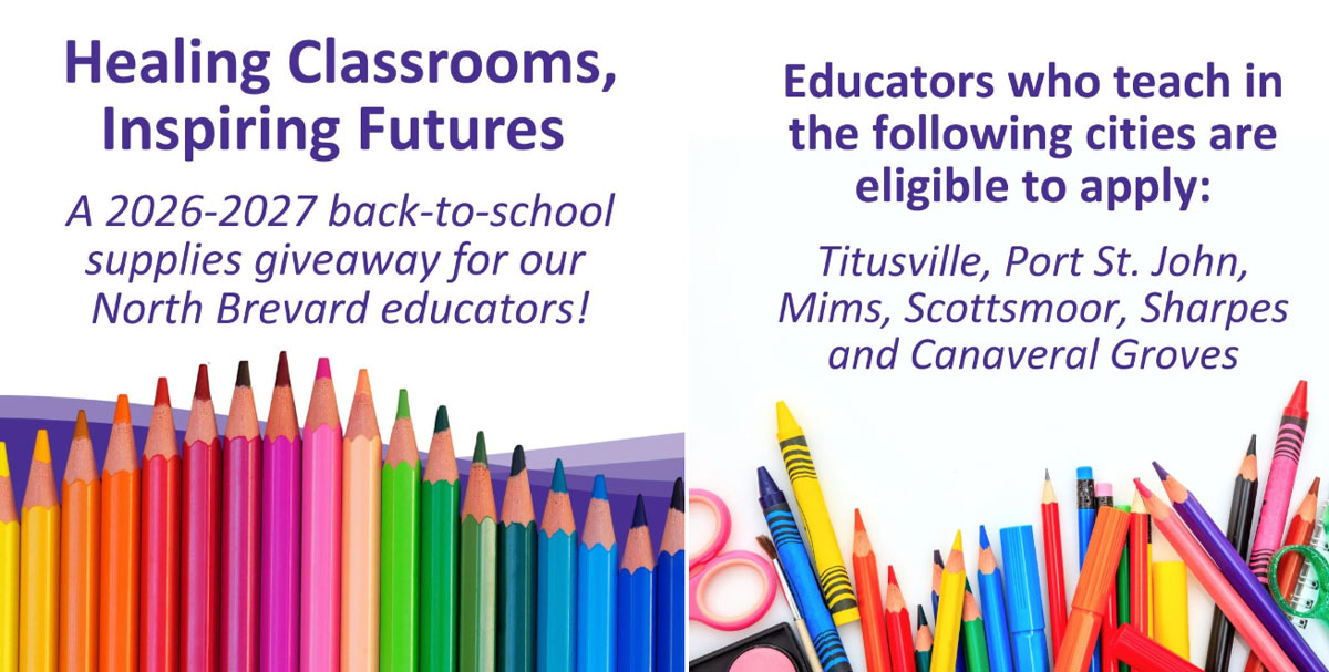 Parrish Healthcare Supports Brevard County Teachers with Second Annual Back-to-School Supplies Giveaway